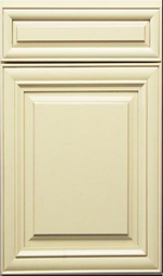 Creme Maple Glazed Cabinet