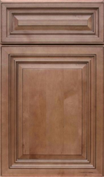 Cinnamon Maple Glazed Cabinet