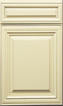 Creme Maple Glazed Cabinet